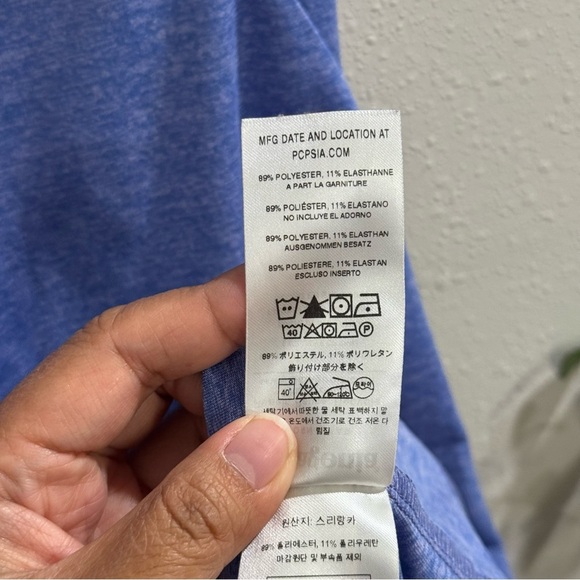 Patagonia Size Medium Seabrook Bandha Dress Knotted V Neck Knee Stretch Outdoor - Picture 7 of 8